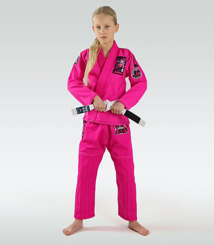 Junior 3.0 BJJ Kids GI (Pink) Pink, Kids \ Training wear \ BJJ GIs /  Kimonos